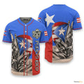 Puerto Rico Coqui Boricua Baseball Jersey S-5XL