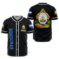 Custom Name Honduras Personalized Baseball Jersey S-5XL