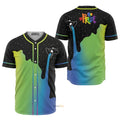 LGBT Pride Galaxy Baseball Jersey S-5XL