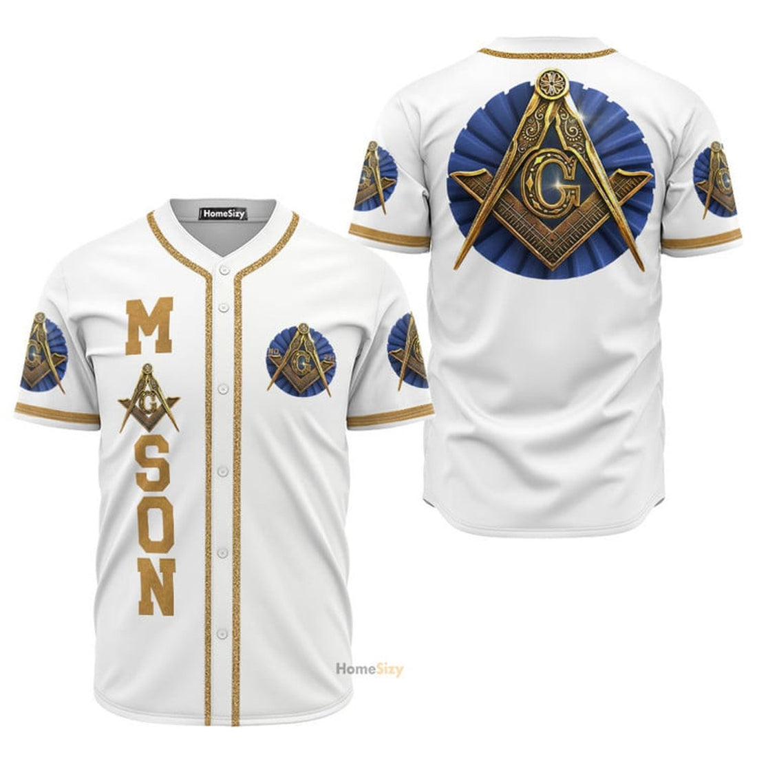 Freemason Personalized Baseball Jersey S-5XL