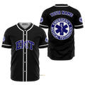 Custom Baseball Jersey EMT Emergency Medical Technicians Baseball Jersey S-5XL