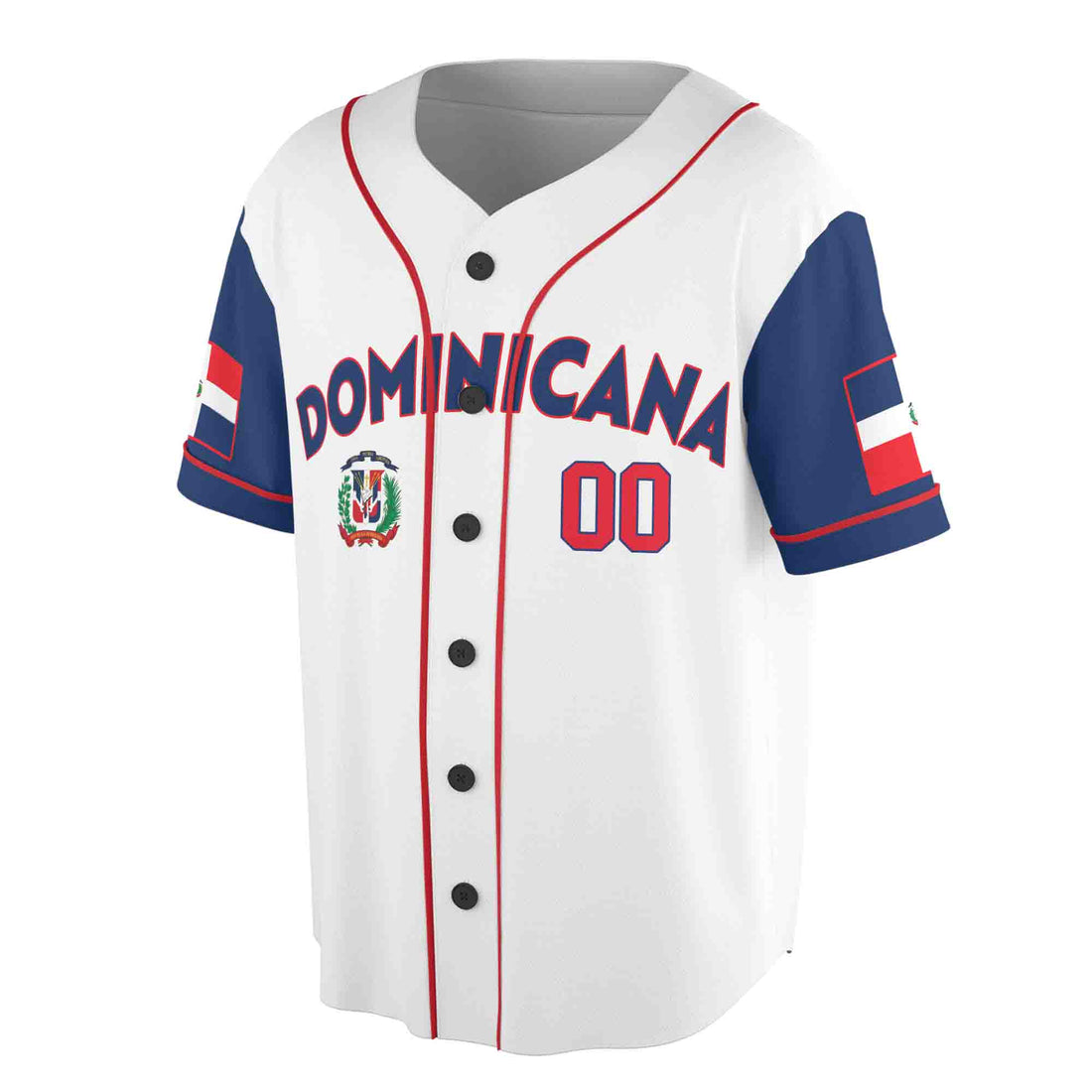 Personalized Name Number Dominican Republic Dominicana Baseball Jersey S-5XL