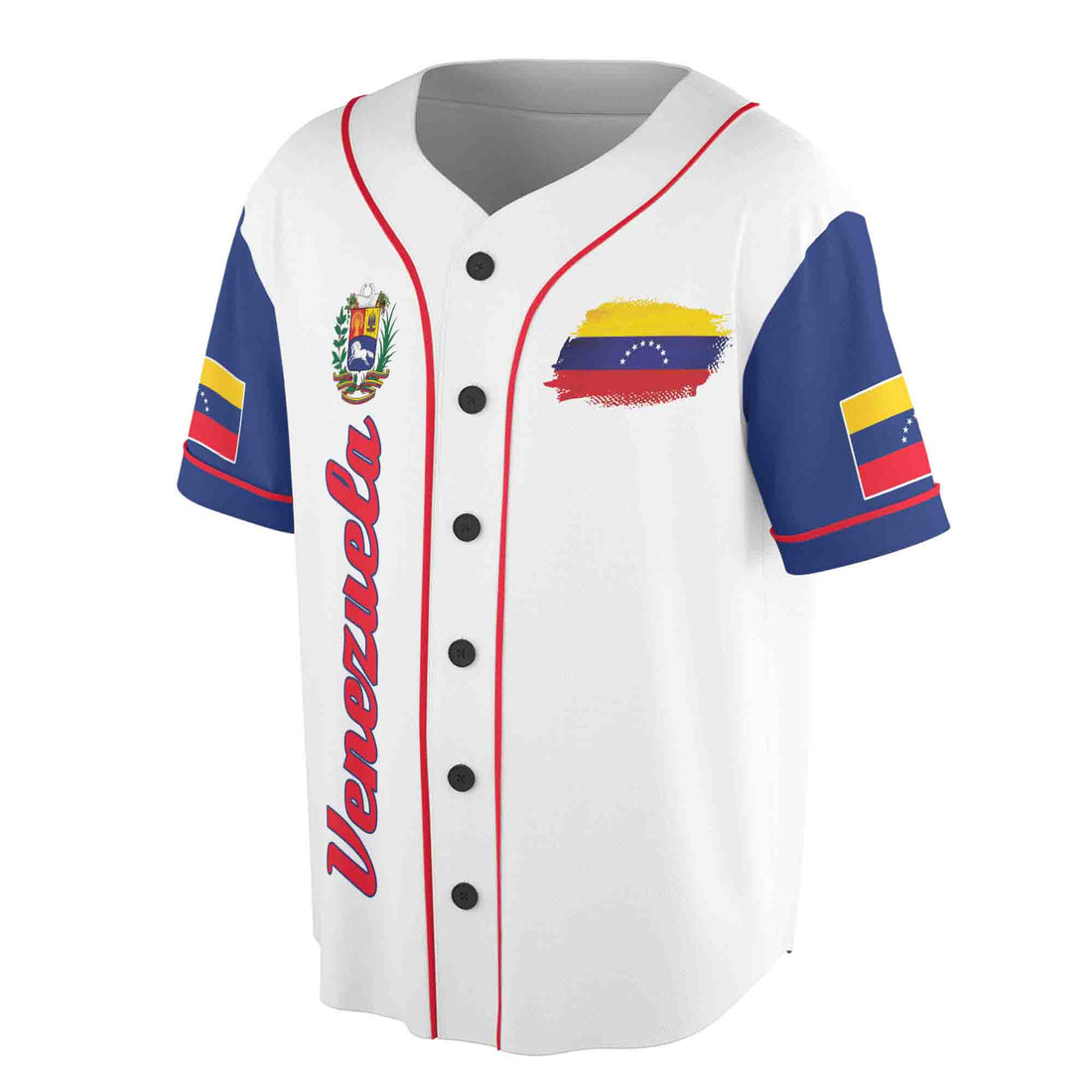 Personalized Venezuela Coat of Arms Baseball Jersey S-5XL