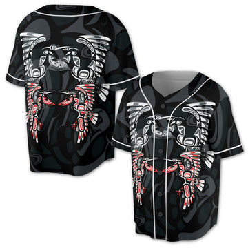 Art Spirit Pelican Haida North Coast Baseball Jersey S-5XL