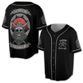 Custom Victor of Valhalla Viking Skull Jersey Baseball Jersey S-5XL