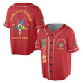 Custom Name Order of the Eastern Star OES Pentagon Up PHA Unisex Baseball Jersey S-5XL