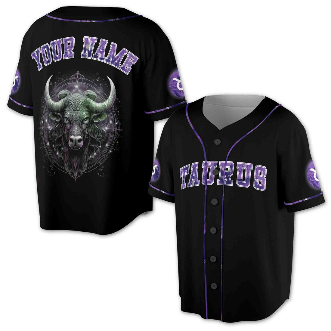 Taurus Zodiac Baseball Jersey S-5XL, Taurus Horoscope Gift Idea, Birthday Gift Baseball Jersey Size S-5XL