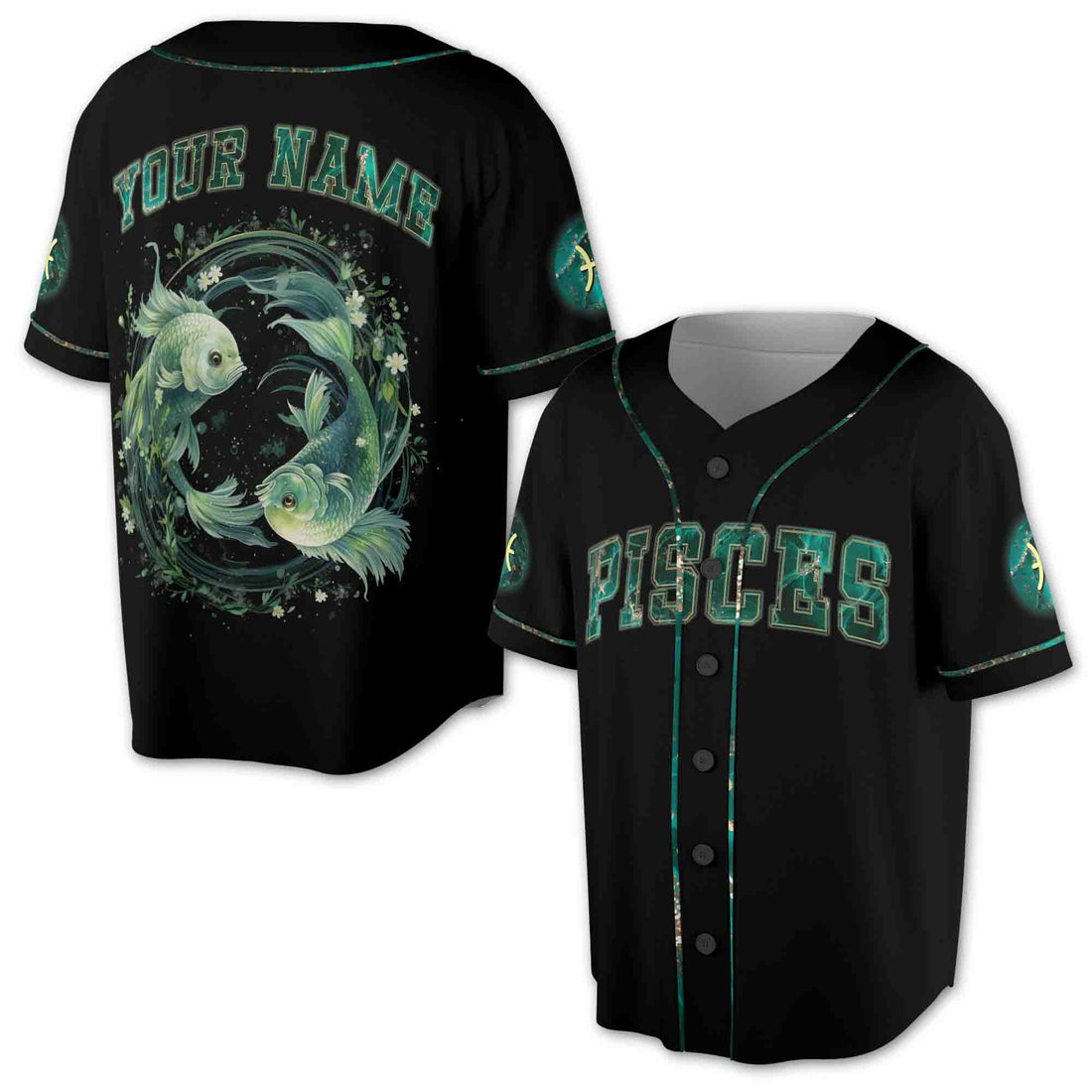 Pisces Horoscope Gift Idea, Birthday Gift Baseball Jersey S-5XL