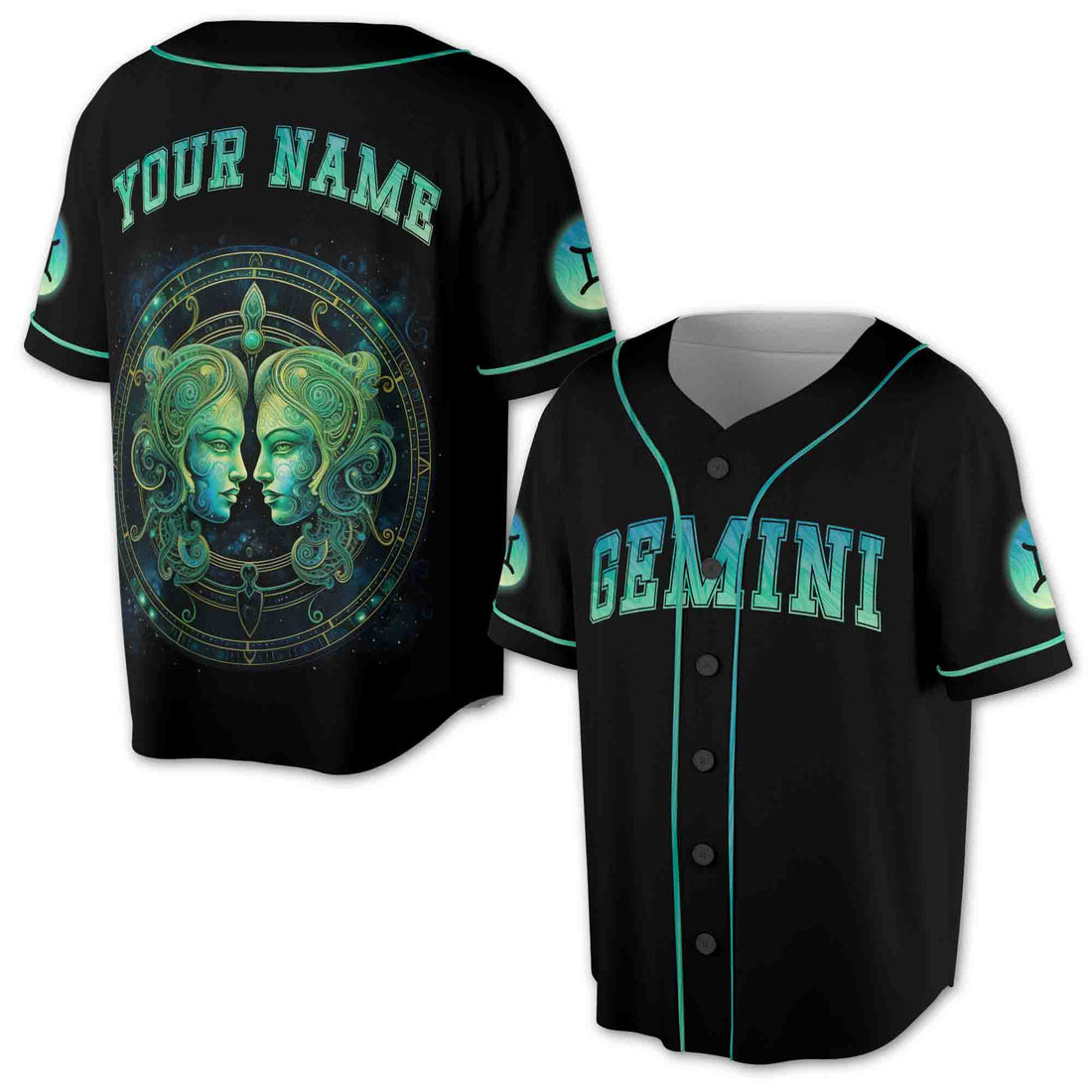 Gemini Baseball Jersey S-5XL, Gemini Horoscope Gift Idea, Birthday Gift Baseball Jersey S-5XL