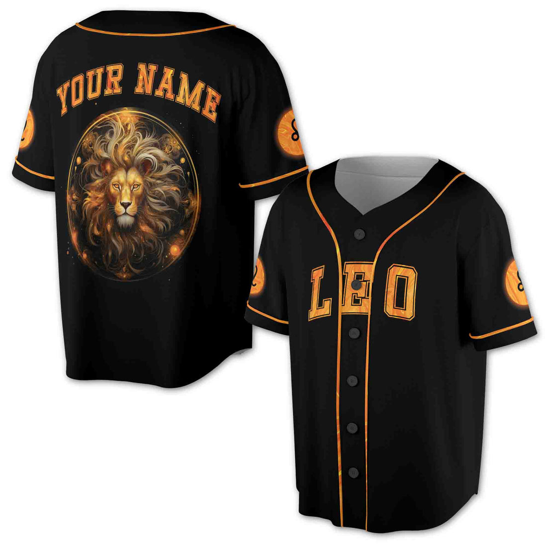 Leo Baseball Jersey S-5XL, Leo Horoscope Lion Gift Idea, Birthday Gift Baseball Jersey S-5XL
