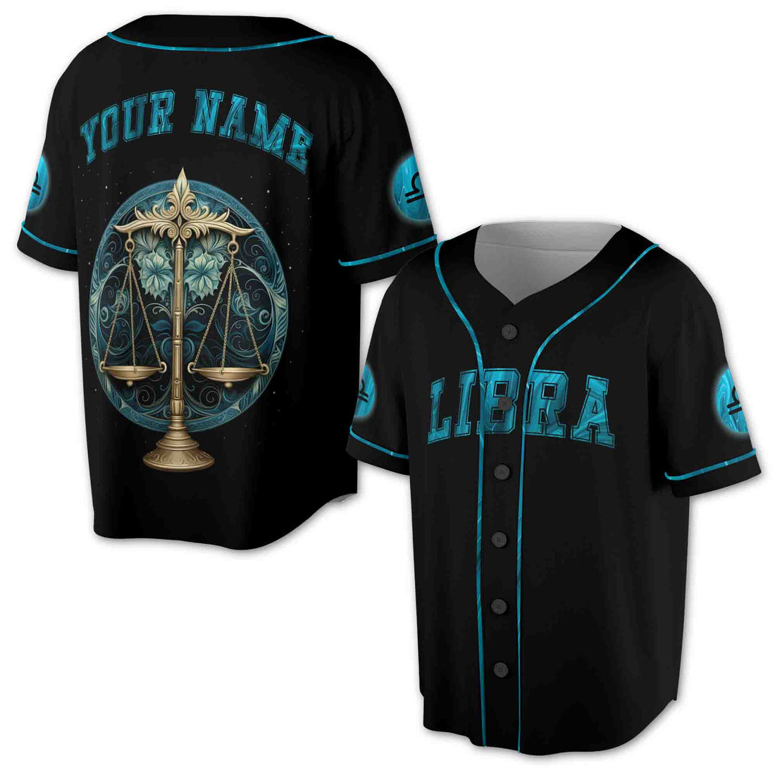 Libra Baseball Jersey S-5XL, Libra Horoscope Lion Gift Idea, Birthday Gift Baseball Jersey S-5XL