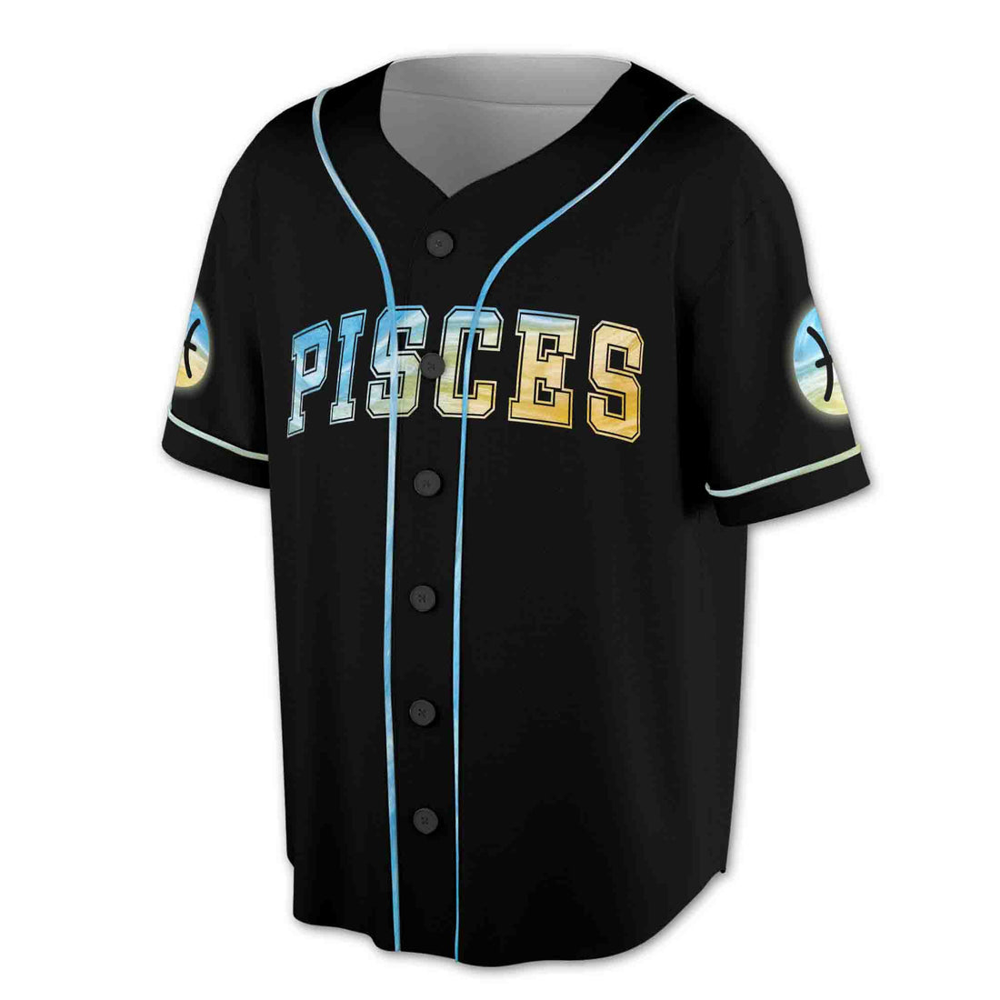 Custom Pisces Baseball Jersey S-5XL, Pisces Horoscope Gift Idea, Birthday Gift Baseball Jersey S-5XL