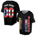 Customize Name Number Puerto Rico Puerto Rican Flag Baseball Jersey S-5XL