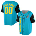 Custom Name Number Bahamas Flag Coat of Arms Patriotic 3D Baseball Jersey Size S-5XL