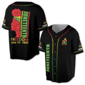 Black Women Black Pride Juneteenth Black Power American Baseball Jersey Shirt