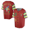 Custom Name Chapter Order of the Eastern Star Masonic OES Unisex Baseball Jersey S-5XL