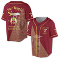 Custom Name Temple Shriners Noble Ancient Egypt Pyramid Baseball Jersey S-5XL