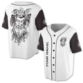 Custom Odin Viking Raven Runer Baseball Jersey S-5XL