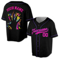 Personalized Spatter Colorful Color In Your Hand Baseball Jersey S-5XL
