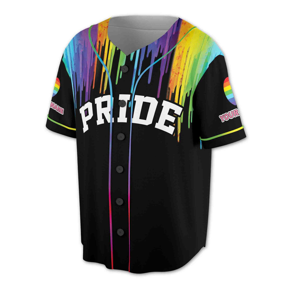 Custom Love Is Love Proud Pride Baseball Jersey S-5XL