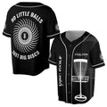 Custom Name No Little Balls Just Big Discs Disc Golf Baseball Jersey S-5XL