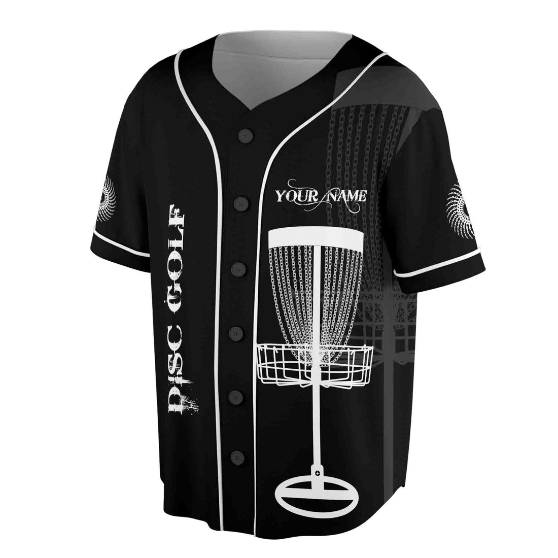 Custom Name No Little Balls Just Big Discs Disc Golf Baseball Jersey S-5XL