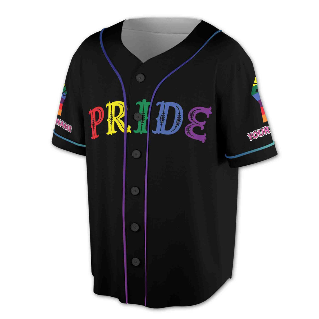 LGBT Pride I Licked it So It's Mine Pride Month 3D All Over Print Baseball Jersey S-5XL