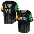 LGBT Love Pride Rainbow Pride Month LGBT 3D All Over Print Baseball Jersey S-5XL