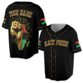 Black Pride Juneteenth Black Power American Baseball Jersey Shirt Size S-5XL