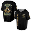 Custom Mason Lodge Name Your Name Freemasonry Shirt Baseball Jersey S-5XL