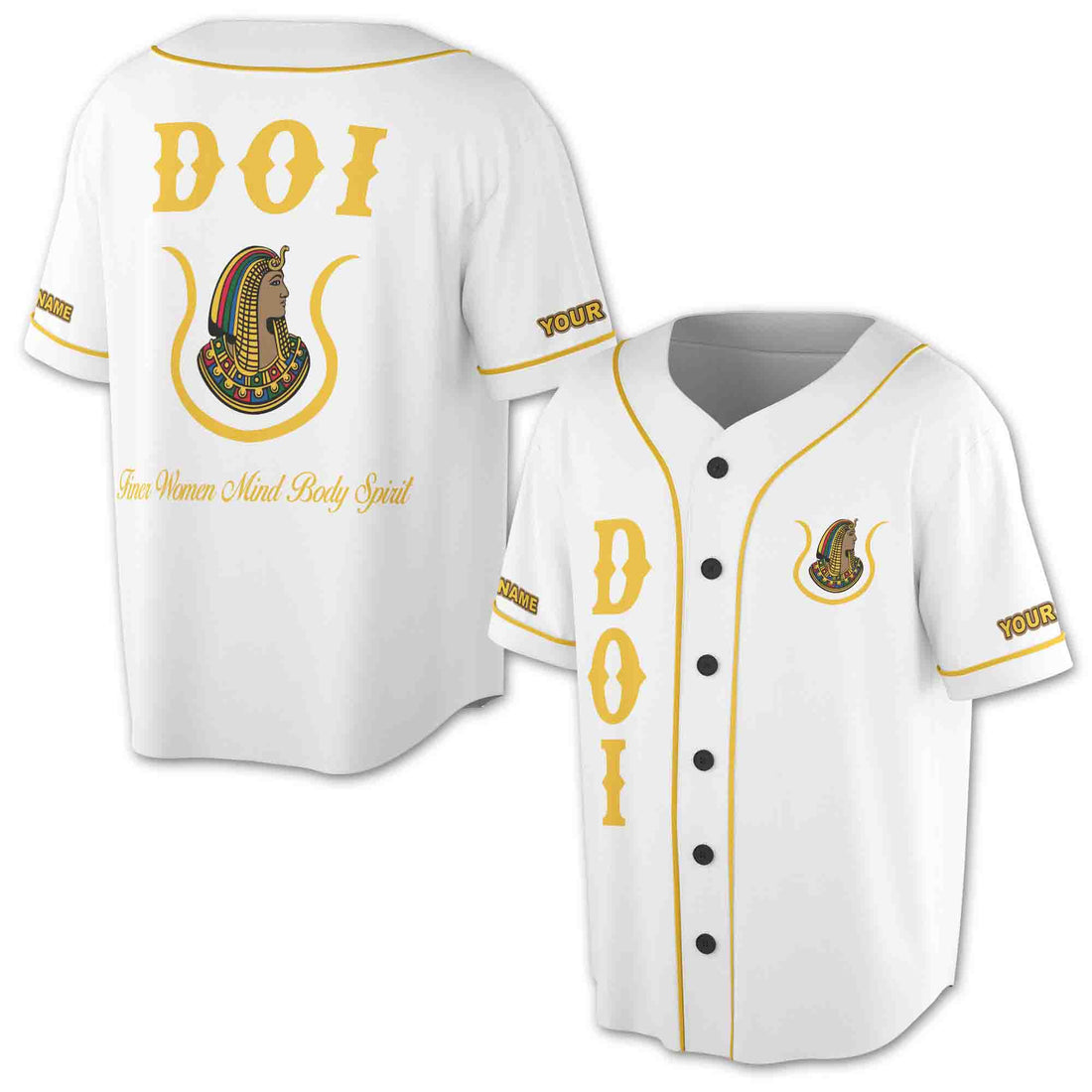 Daughters of Isis Ancient Egyptian Ancient Egyptian Baseball Jersey S-5XL