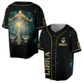 Zodiac Constellation Libra Sky Star Light Baseball Jersey S-5XL