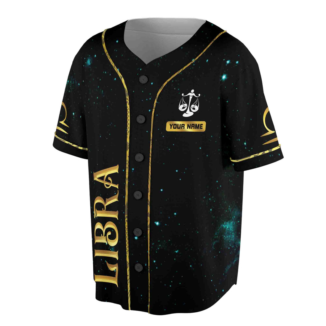 Zodiac Constellation Libra Sky Star Light Baseball Jersey S-5XL