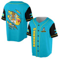Custom Name Bahamas Coat of Arms Patriotic Baseball Jersey S-5XL