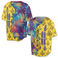Custom Masonic Freemasonry Tropical Baseball Jersey S-5XL