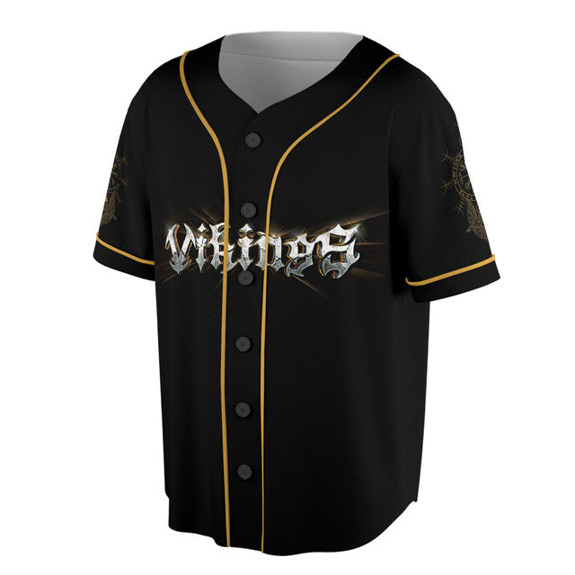 Son of Odin Vikings Warrior Valhalla Dark Baseball Jersey S-5XL