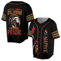 American Native Eagle Pride Baseball Jersey S-5XL