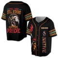 American Native Eagle Native Pride Baseball Jersey S-5XL