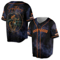 Zodiac Constellation Sagittarius Star Night Sky Pattern Baseball Jersey S-5XL