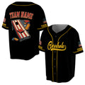 Personalized Cornhole Team Retro Baseball Jersey S-5XL