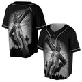 Jesus In The Darkness Cross Baseball Jersey S-5XL