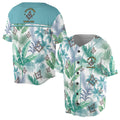 Custom Freemasson Tropical Palm Leaf Baseball Jersey S-5XL