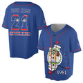 Custom Name Belize September 21st Independence Day Baseball Jersey S-5XL