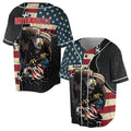 Custom Name Vintage America Eagle Baseball Jersey S-5XL