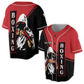 Custom Name Kickfit Boxing Apparel, Strong KickBoxing Unisex Baseball Jersey S-5XL