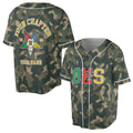 Customized Camo OES Baseball Jersey S-5XL