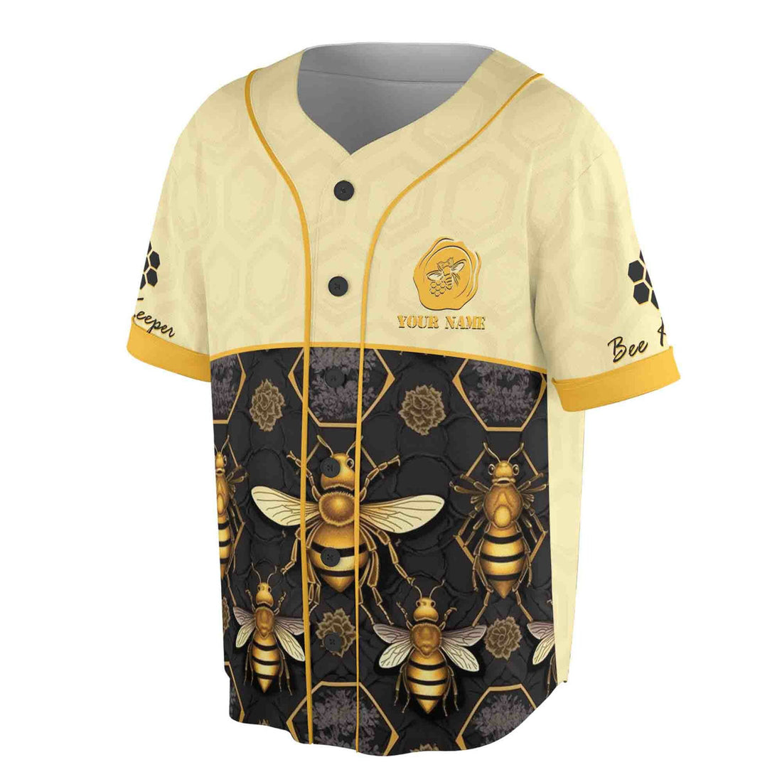 Personalized I'm A Bee Keeper Beehive Baseball Jersey S-5XL