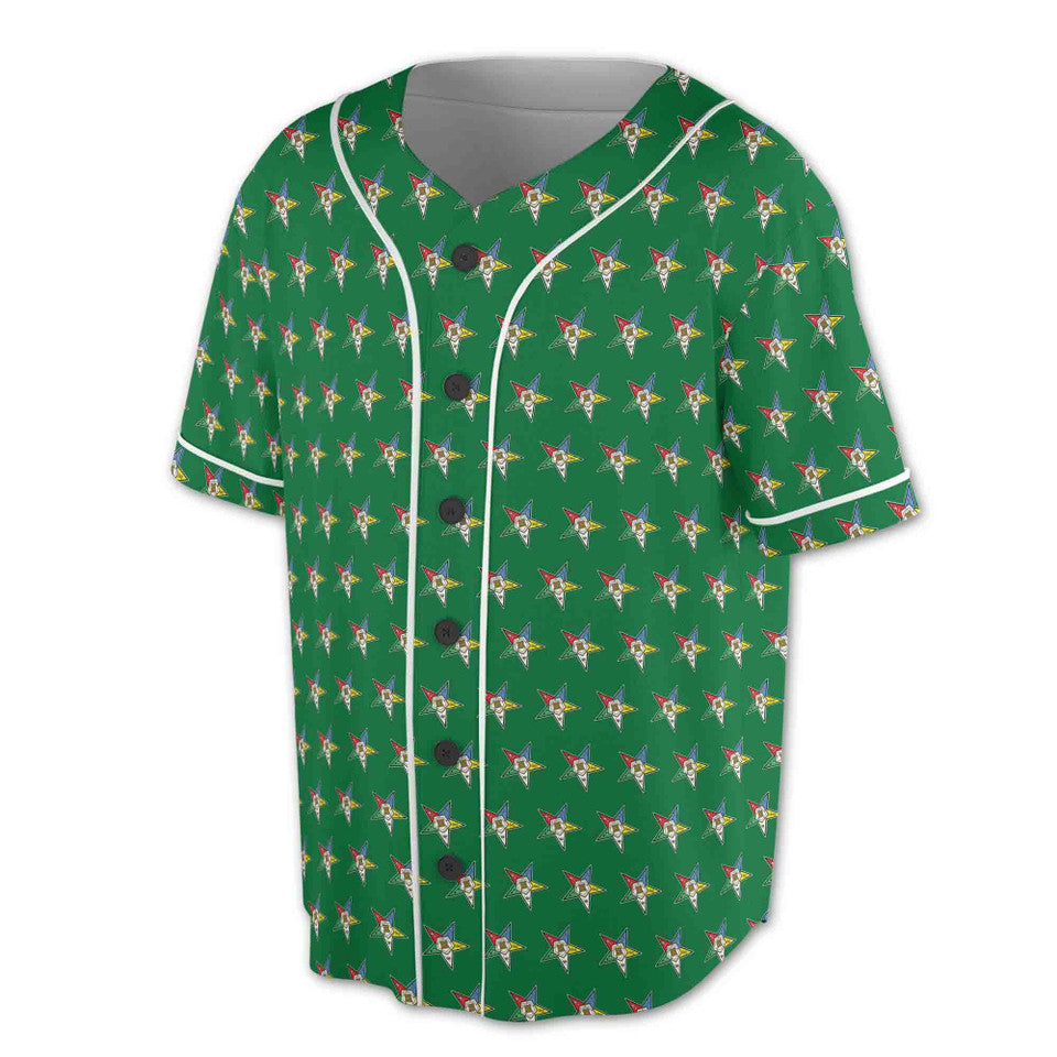 Custom OES Order of The Eastern Star Baseball Jersey S-5XL