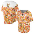 Knights Temple Commandery Floral Baseball Jersey S-5XL