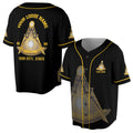 Customized Freemasonry Past Master Baseball Jersey S-5XL
